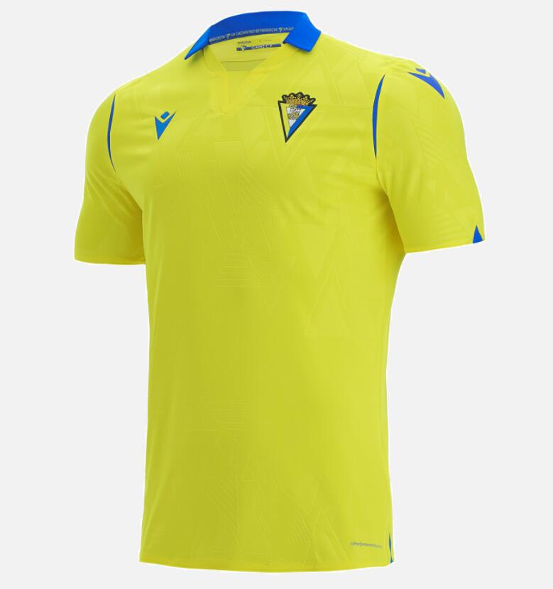 2021/22 Cádiz CF Home Kit Soccer Jersey